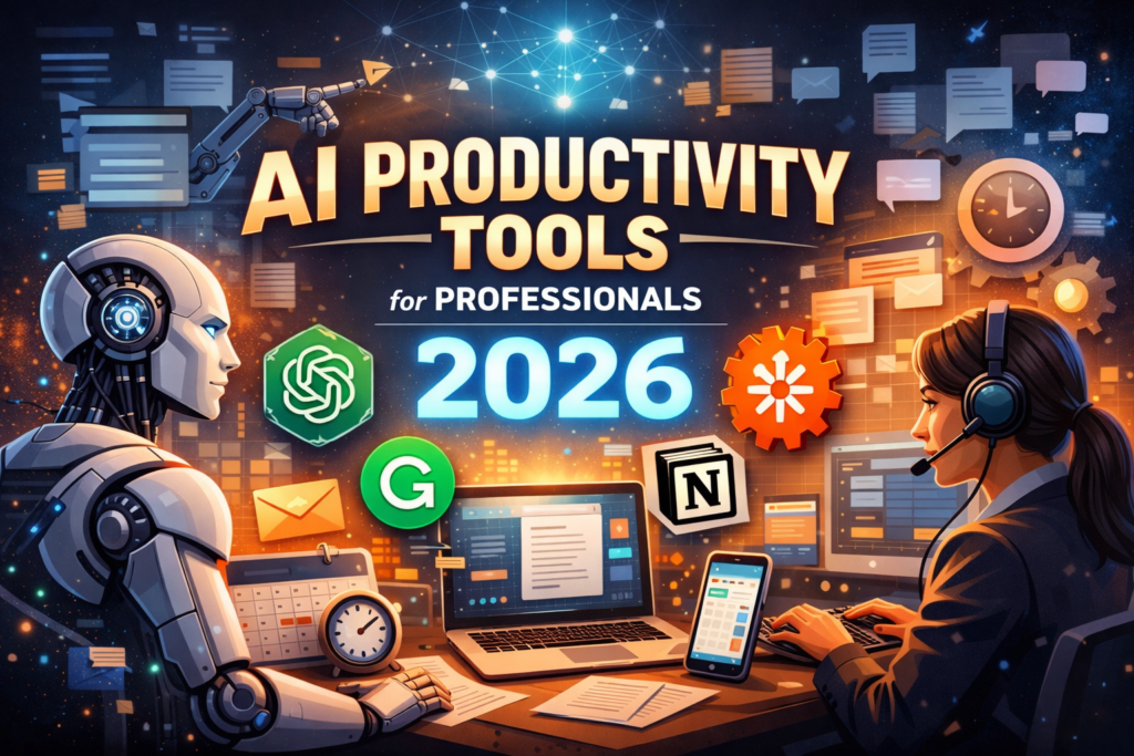 AI productivity tools for professionals in 2026